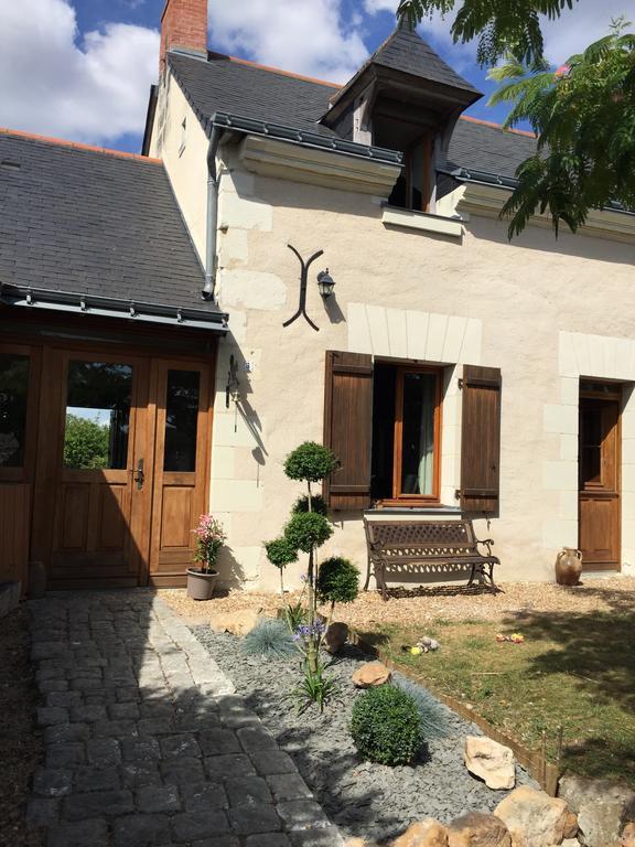 Les Caves Hotel Ambillou-Château Buitenkant foto
